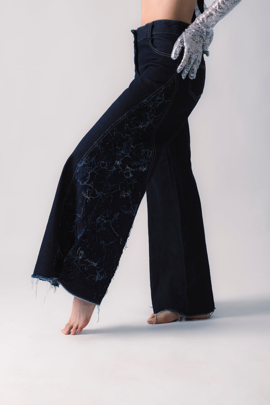 Triangl Denim Pelos Pants. (PRE ORDER)