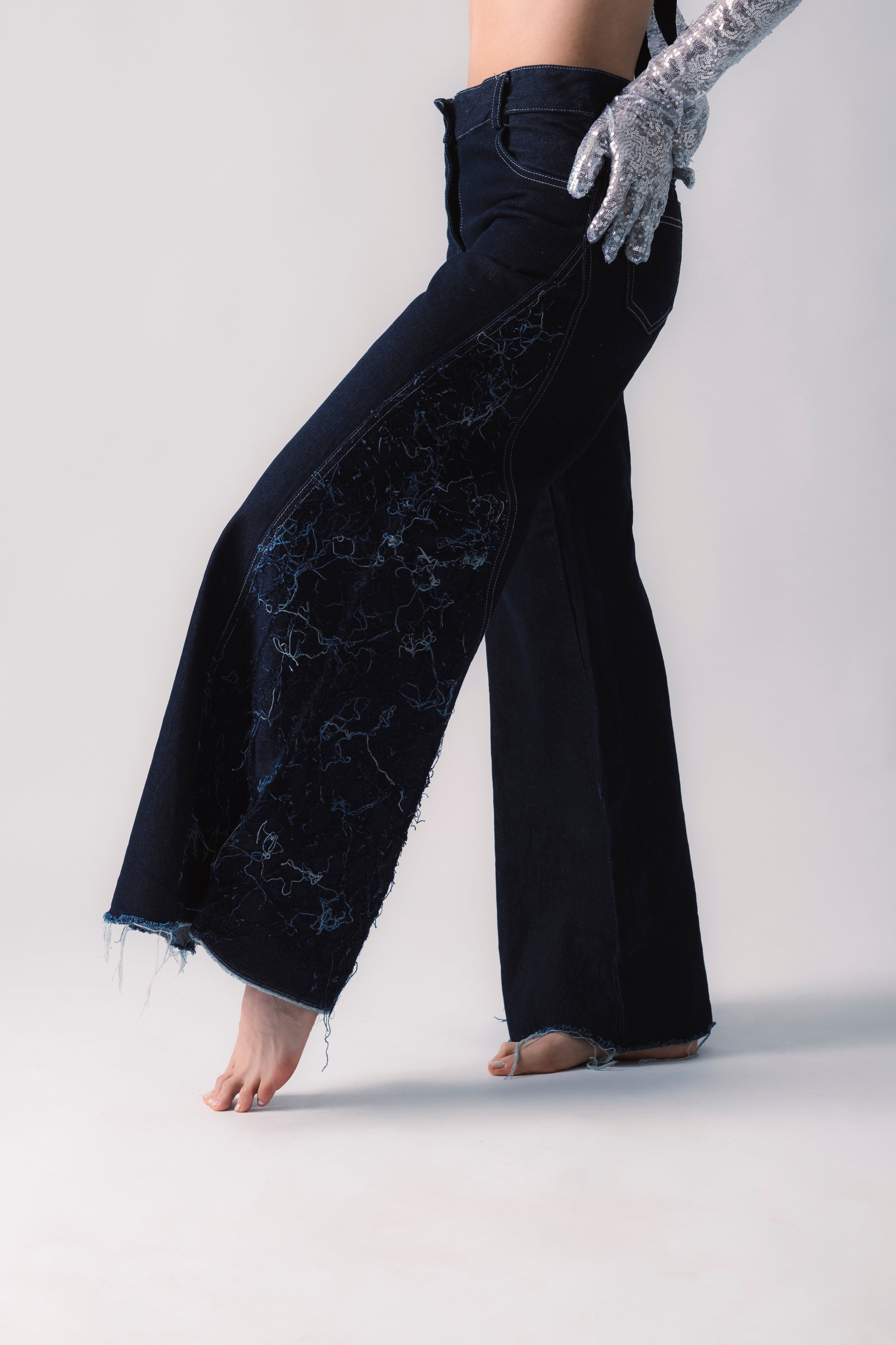 Triangl Denim Pelos Pants. (PRE ORDER)