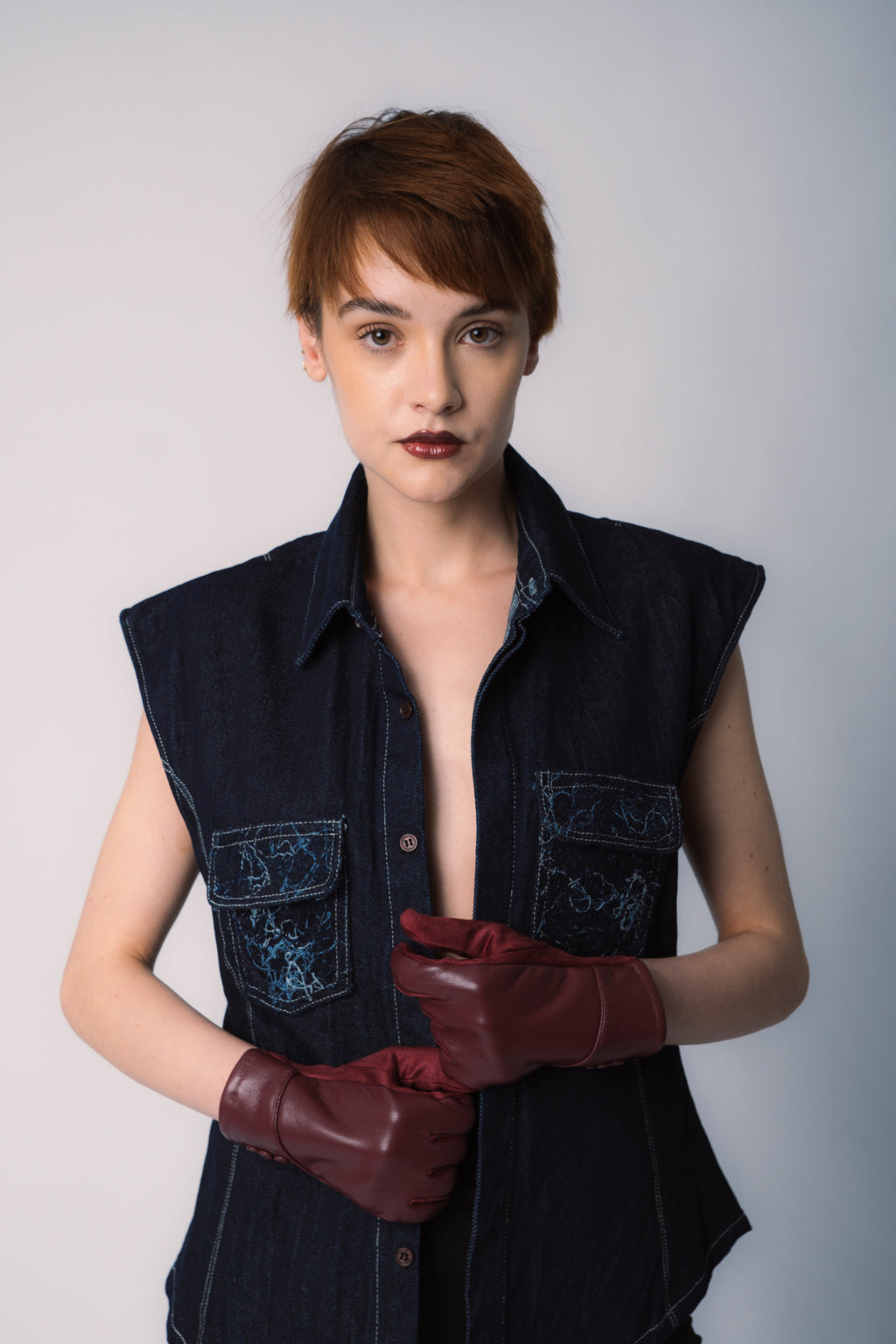 Fringe Pelos Pocket Vest