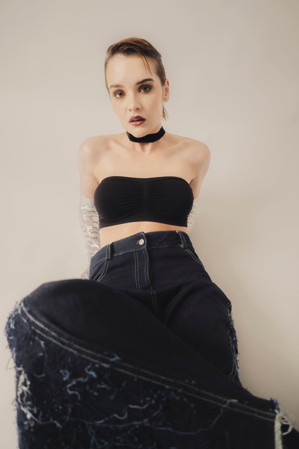 Triangl Denim Pelos Pants. (PRE ORDER)