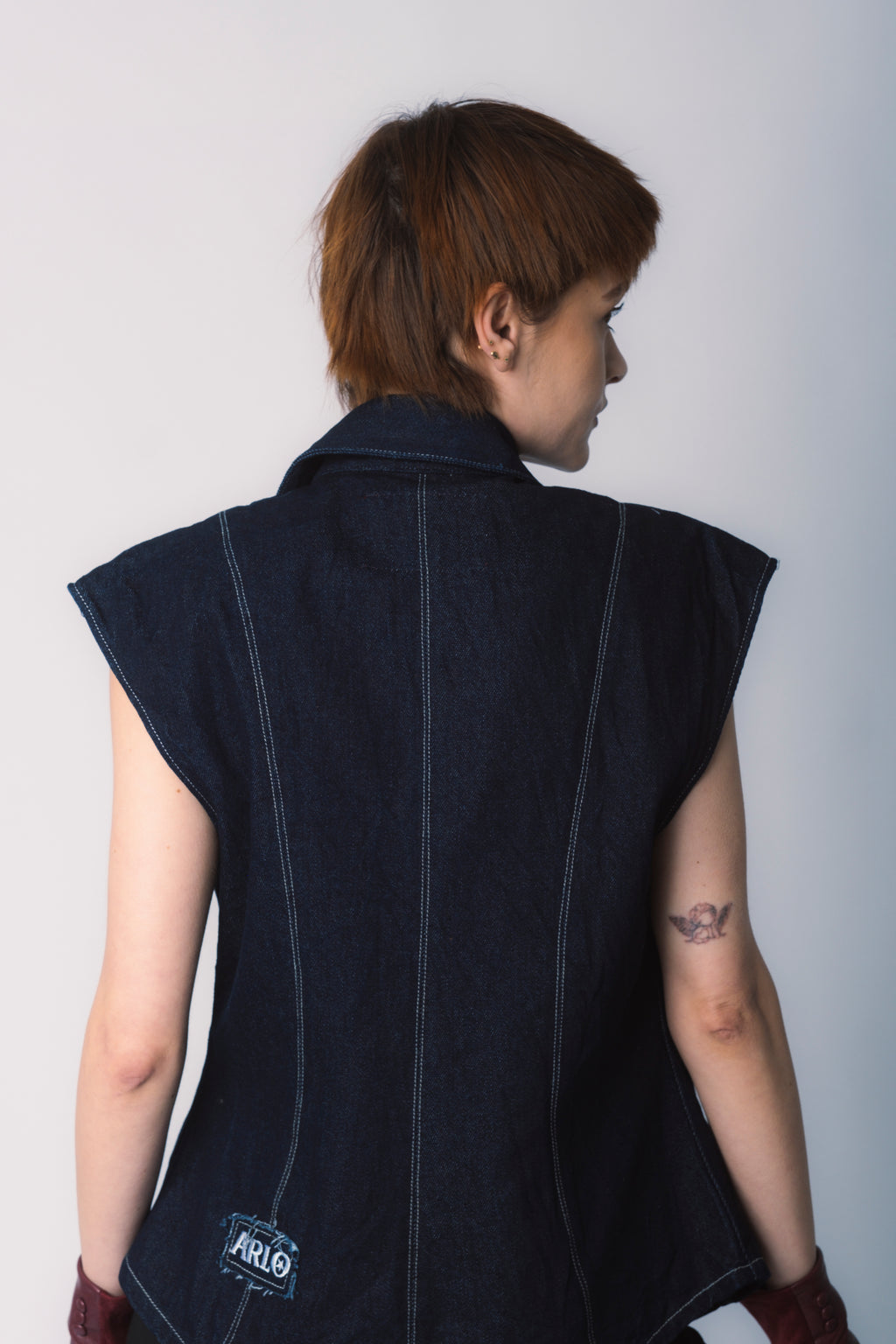 Fringe Pelos Pocket Vest