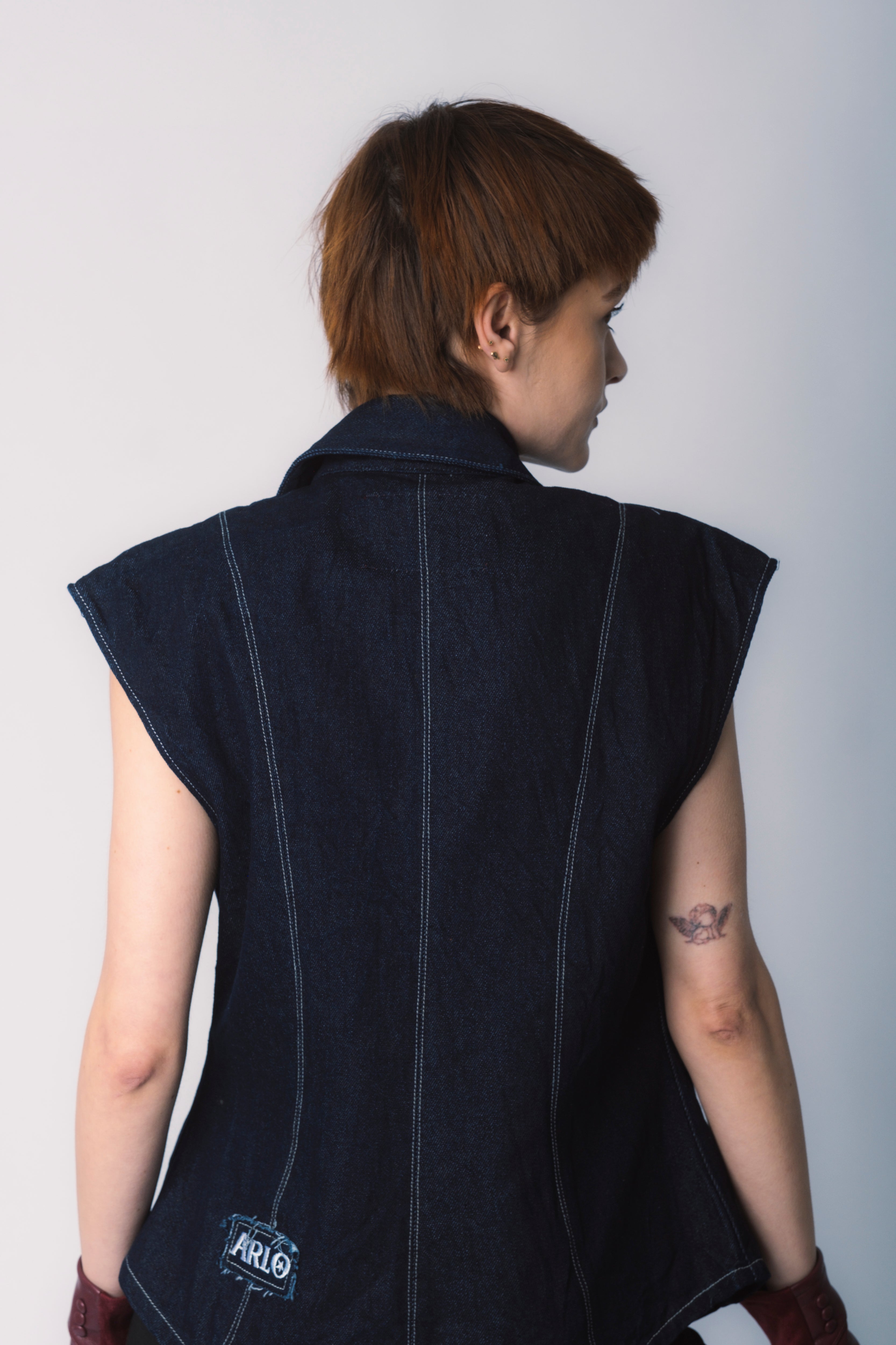 Fringe Pelos Pocket Vest