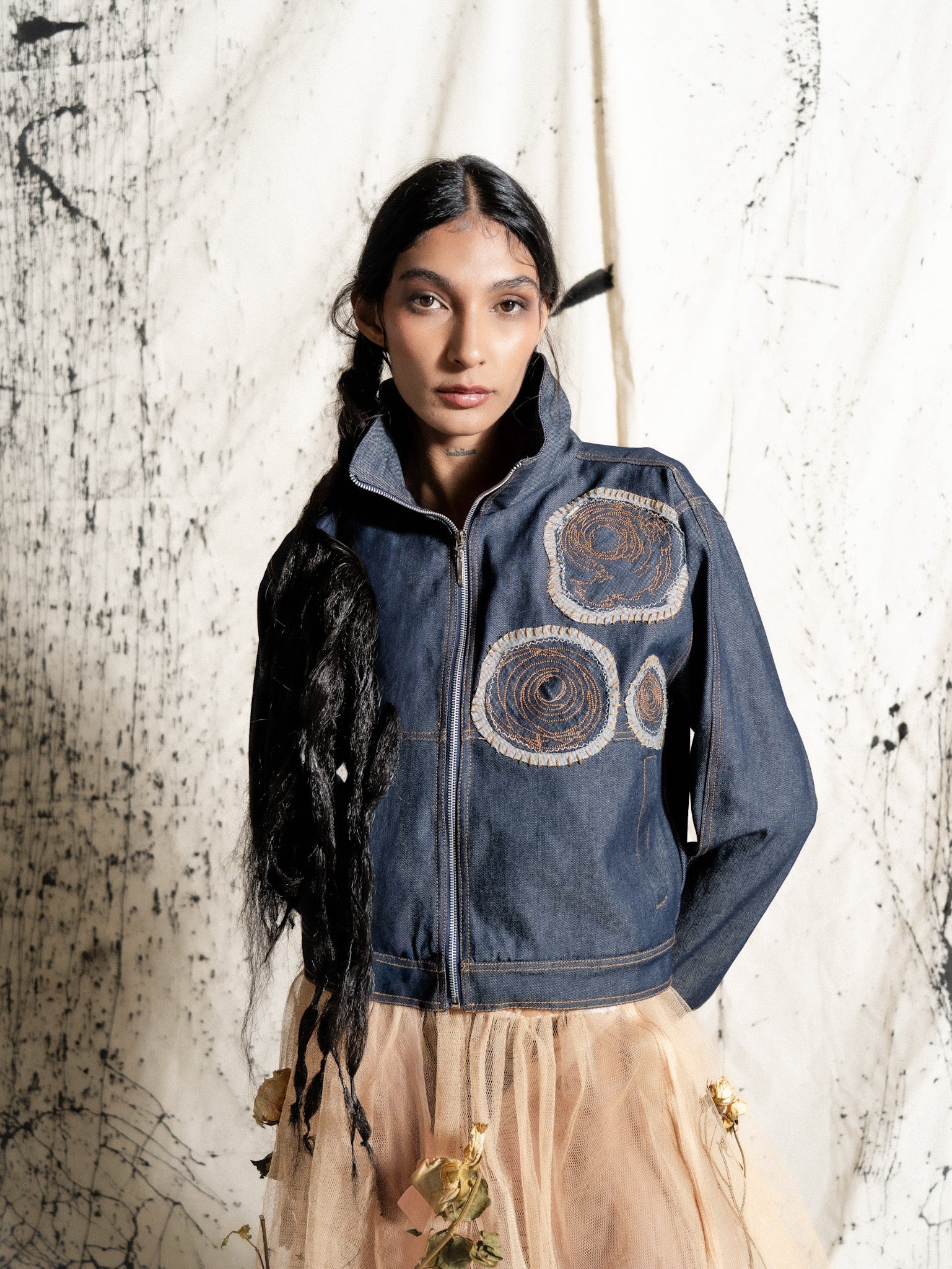 Bloom Stitched Jacket