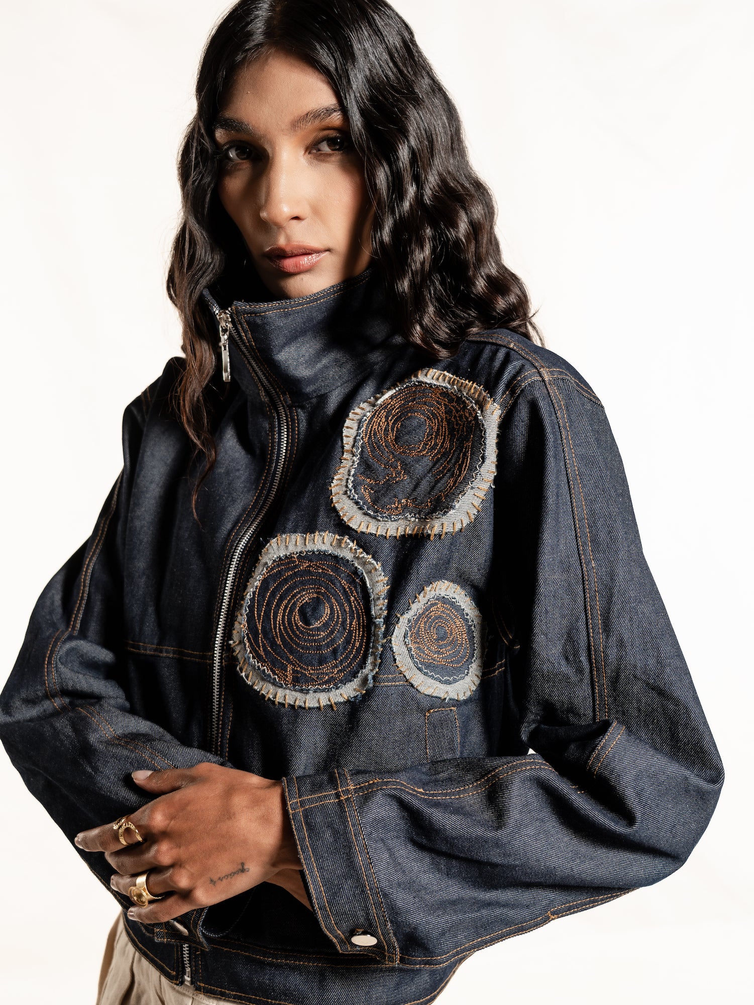 Bloom Stitched Jacket
