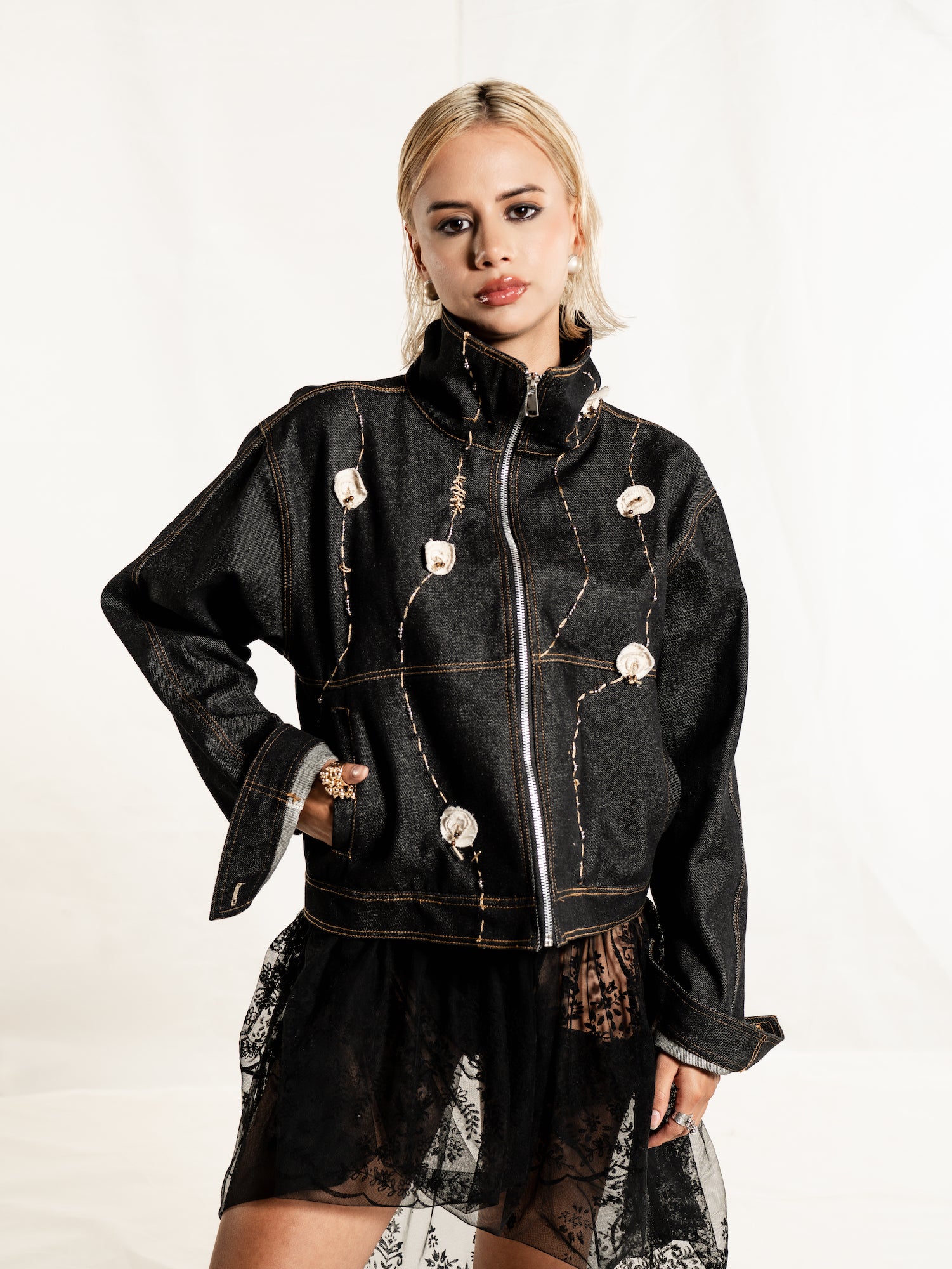 Roots Beaded Jacket