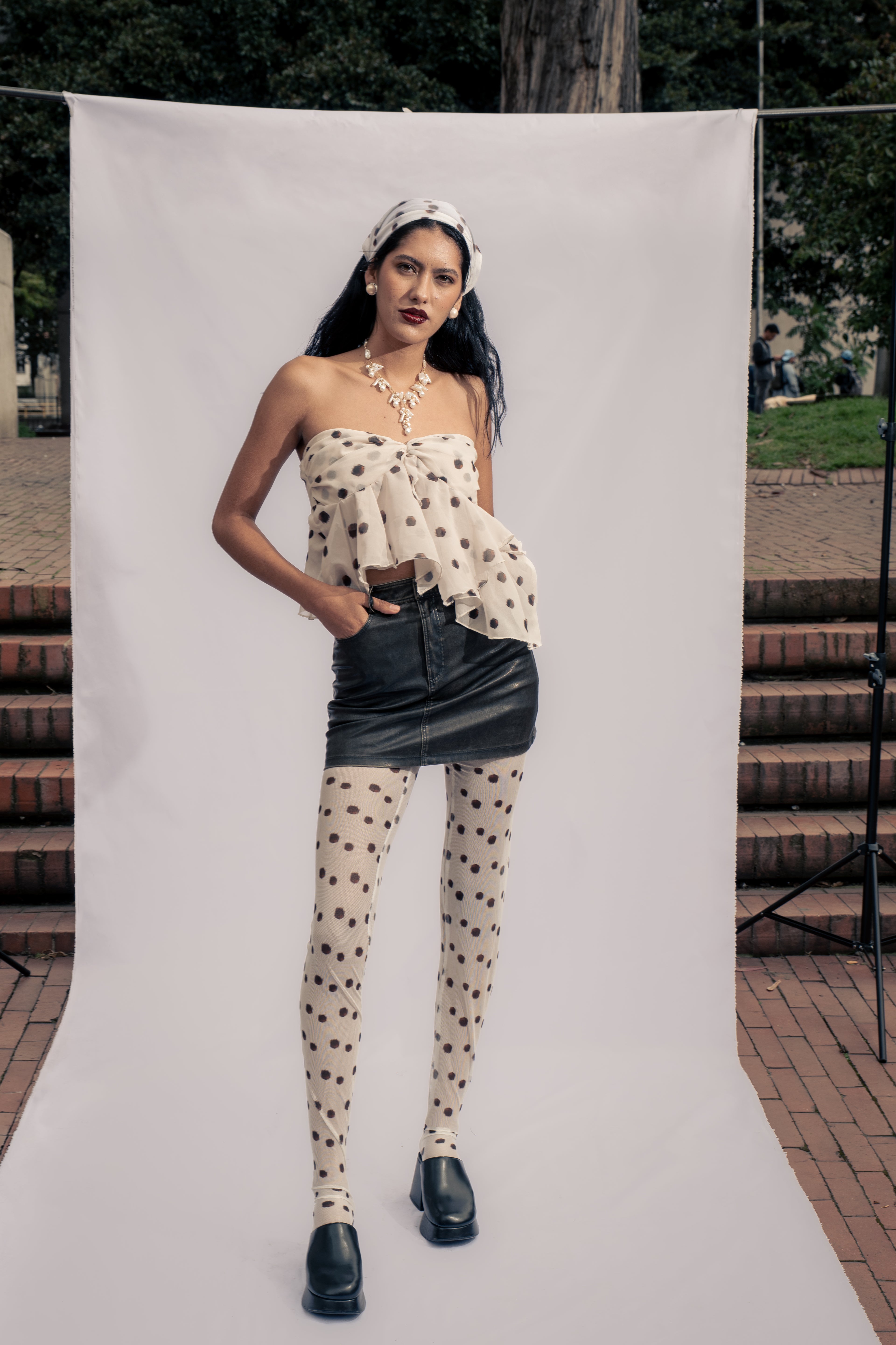 Muuse cow print top