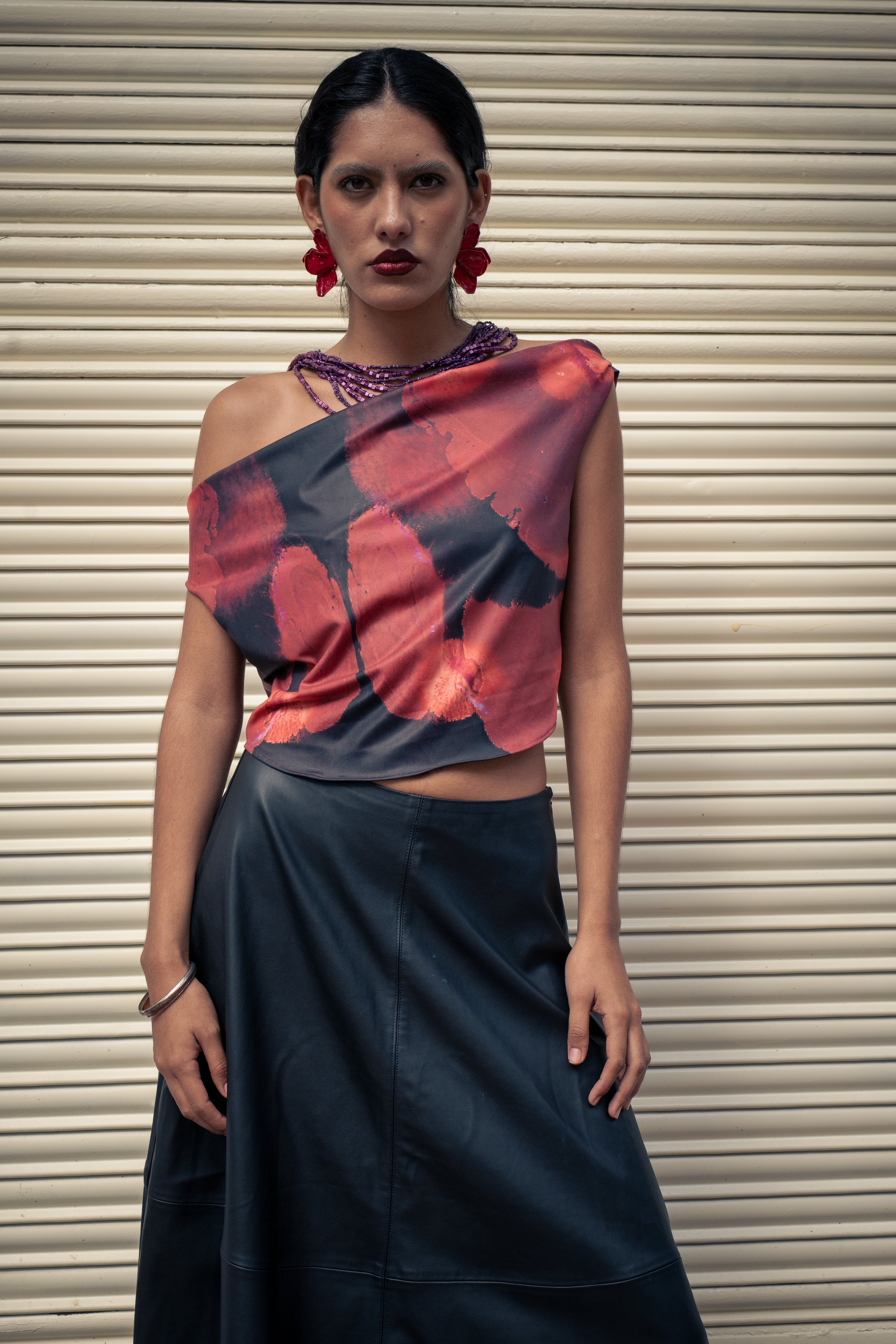 Ink draped top